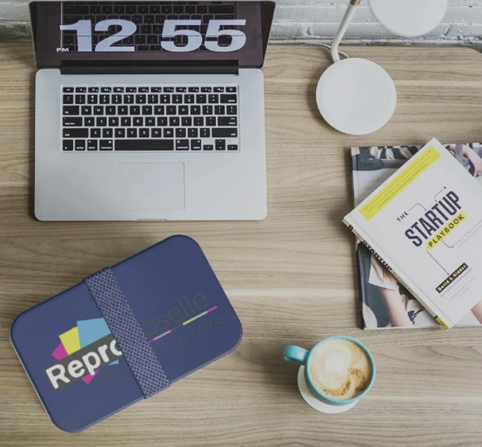 Exemple d'objets publicitaires de bureaux proposés par Repromoselle