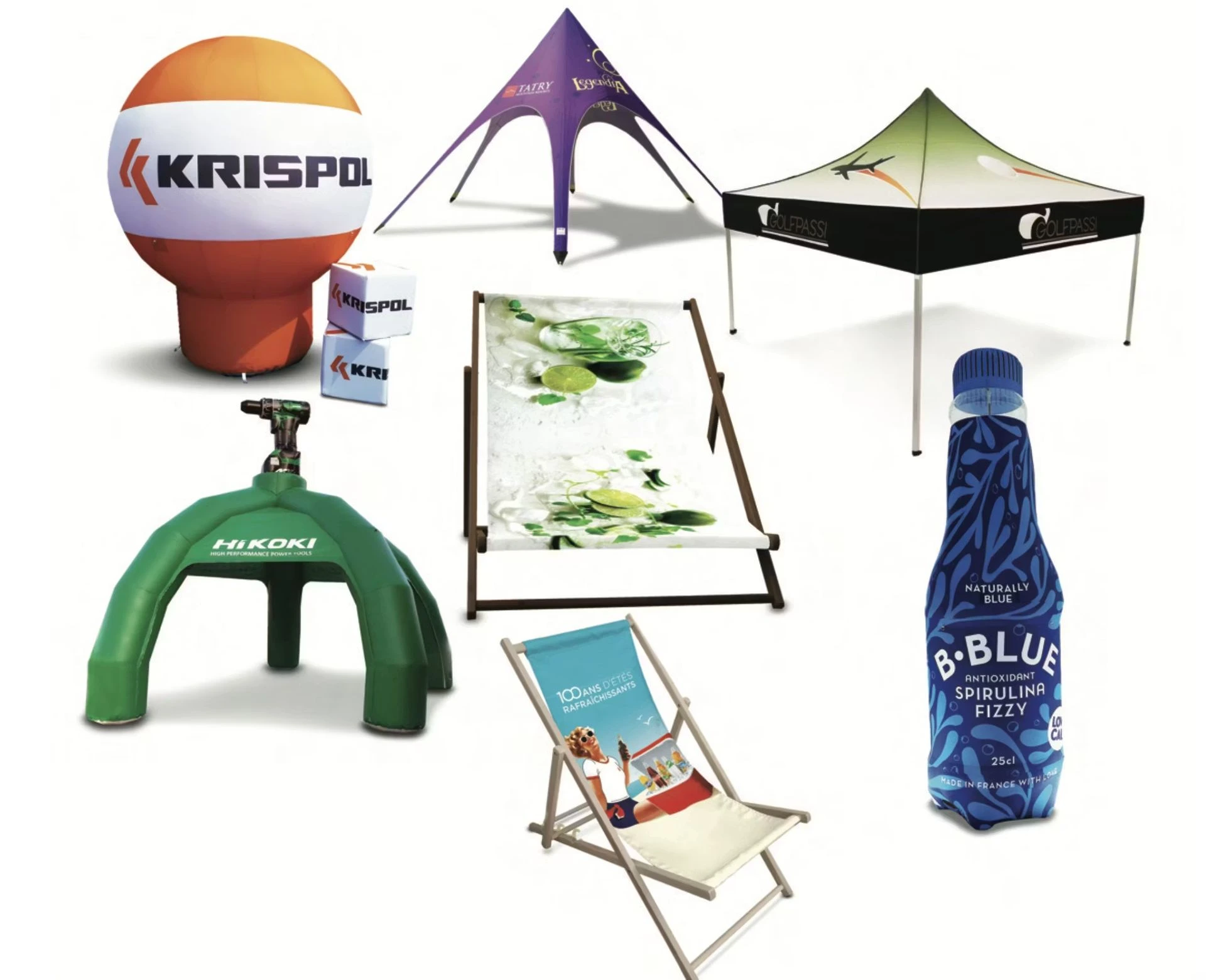 Modèles d'objets publicitaires proposés chez ReproMoselle