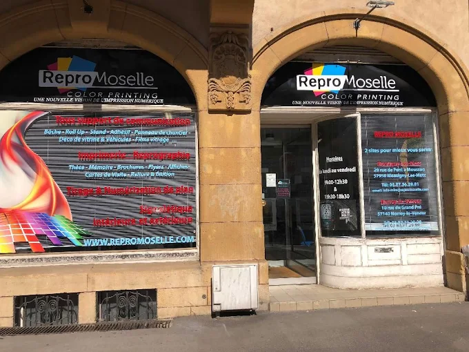 Devanture de la boutique de Montigny les Metz